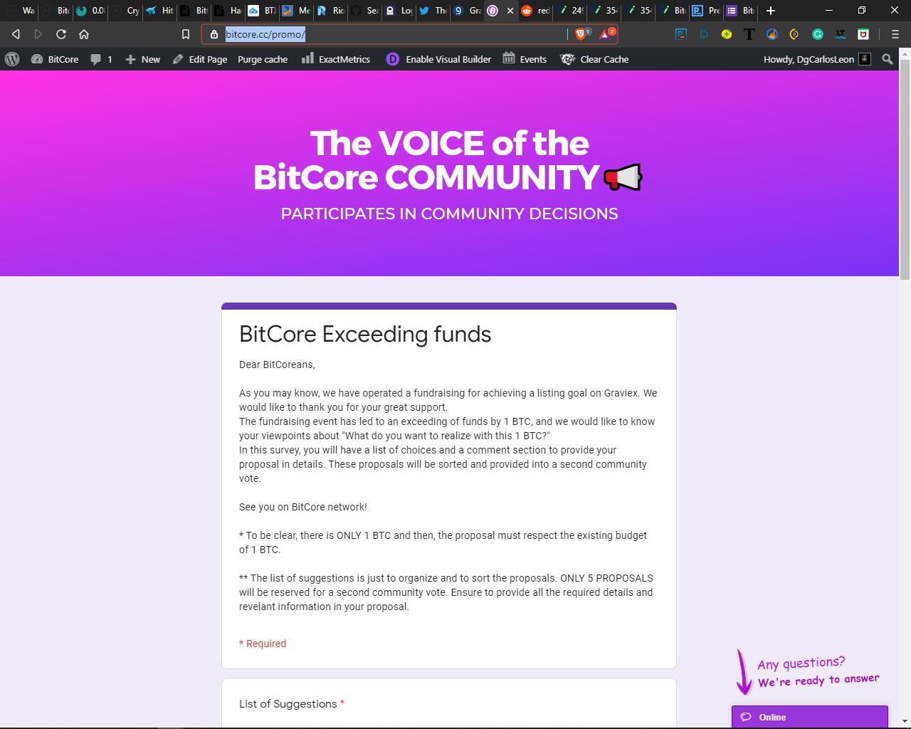 BitCoreans… make your voice heard